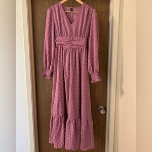 SHEIN Dusty Pink Textured Top